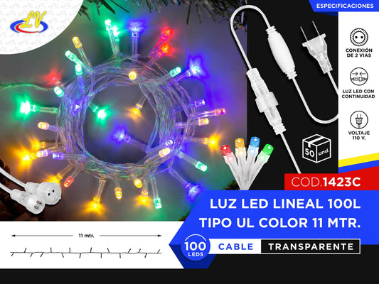 LINEAL TIPO UL – MULTICOLOR – 11 MTS